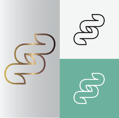 s letter logo design