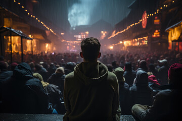 Fototapeta premium Beautiful concert view