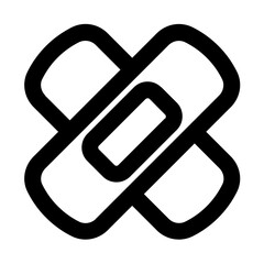 Band Aid Line UI Icon