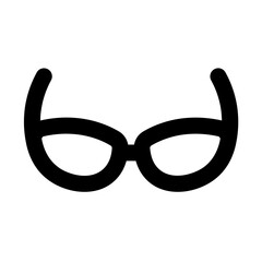 Fototapeta premium Glasses Line UI Icons