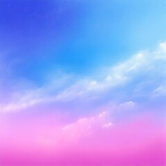Fototapeta premium blue sky with very light crimson color