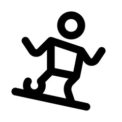Climbing Line UI Icon