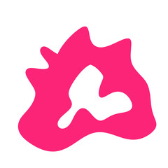 Abstract Shape Wavy Decor