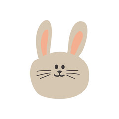 Rabbit Flat Illustration