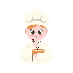 Chef Cartoon Illustration