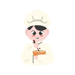 Chef Cartoon Illustration