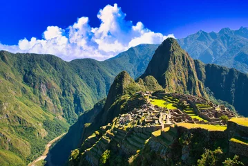 Foto auf Acrylglas Machu Picchu インカ文明の夢の跡・マチュピチュ遺跡