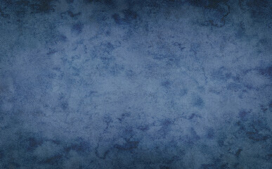 紺色に塗られた画用紙の水彩画イラスト背景、クリスマスや正月、誕生日、お祝い等のバックグラウンド