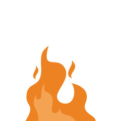 Fire Footer Illustration