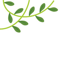 Floral Illustration Corner