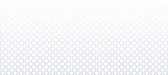 hexagonal blue glossy metal net background