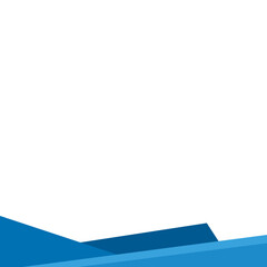 Geometric Footer Border