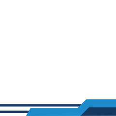 Geometric Footer Border