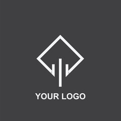 building simple logo