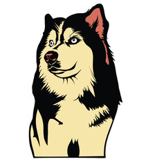 illustration of a wolf