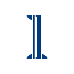 Monogram L design vector logo. Monogram initial letter mark L logo design. Monogram design vector logo. Monogram initial letter mark L logo design. Simple L monogram