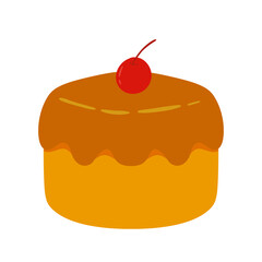 cake tart hand drawing