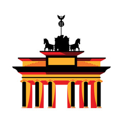 Fototapeta premium germany brandenburg gate famous