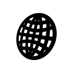 Web icon silhouette design template vector isolated