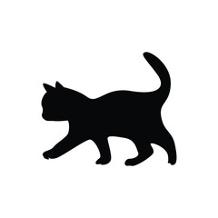 black cat logo icon
