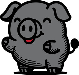 a hand-drawn illustration
