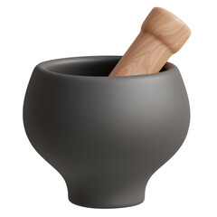 3D Mortar and pestle