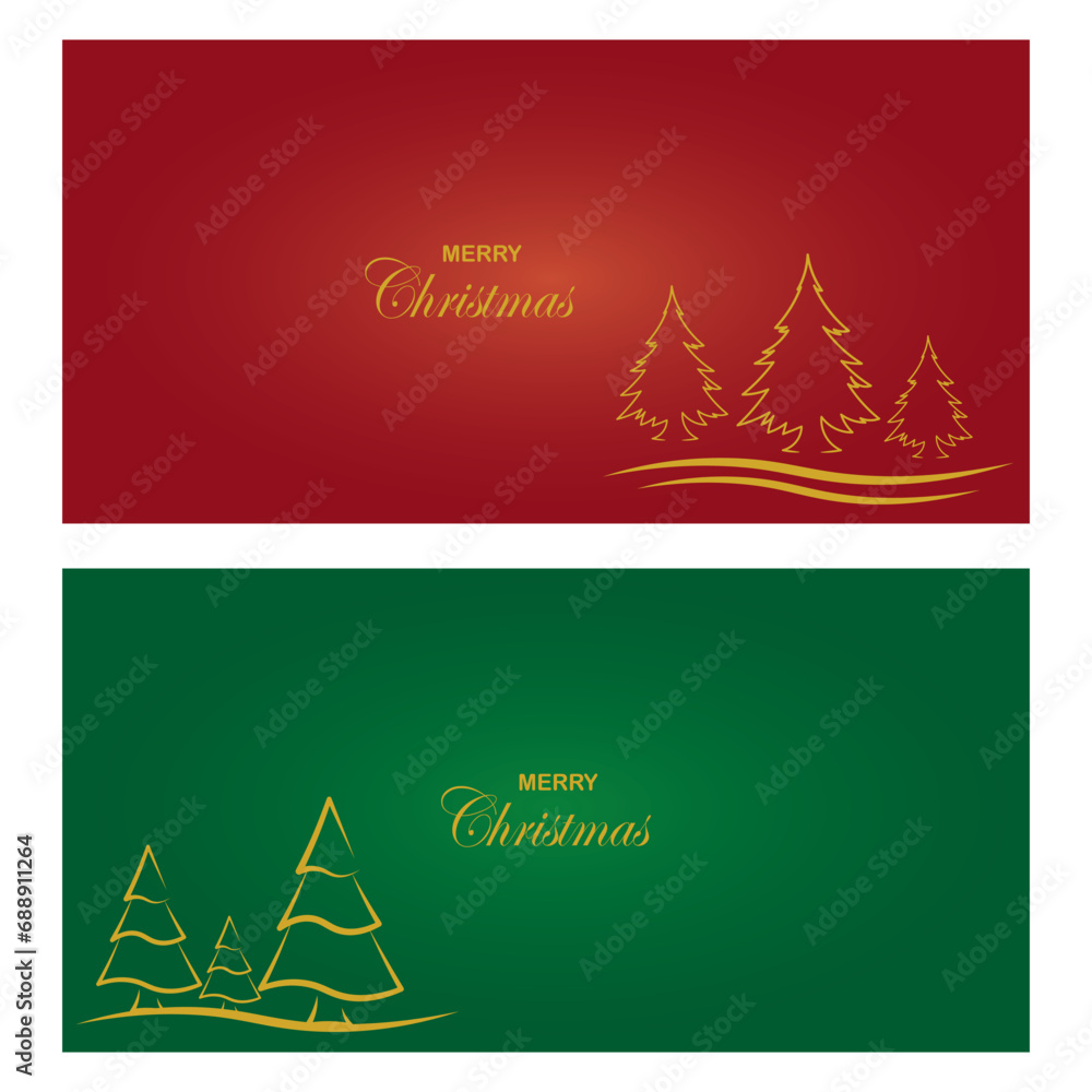 Poster simple christmas tree background vector design suitable for christmas themes.
