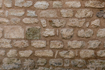 Background of brick wall texture weathered antique wall stonework