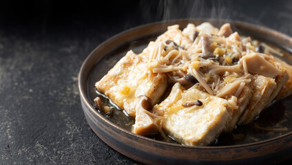 Mushroom Soy Sauce Tofu, side dishes