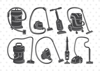 Vacuum Cleaner SVG, Cleaner Clipart, Cleaning Svg, House Cleaner Svg, Vacuum Sweeper Svg, Housekeeping Svg, Cleaner Bundle