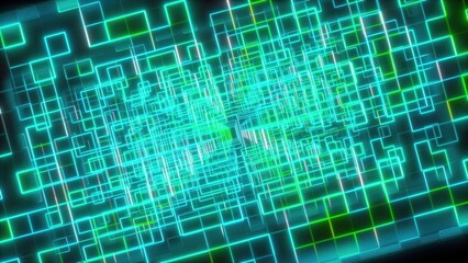 Abstract grid technology background. Computer generated 3d render