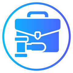 employment gradient icon