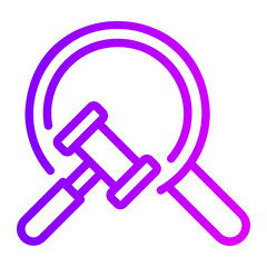 search gradient icon