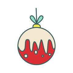 easter egg with ribbon, christmas ball ornament