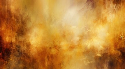 Gold grunge painted background or texture
