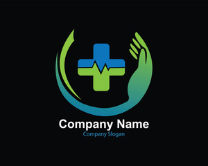 Medical Vector Logo Design, health and hospital Logo Design