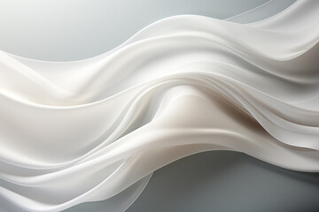 Obraz premium Abstract white background 3D