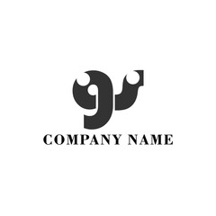 GS Initial logo elegant logotype corporate font idea unity