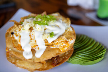 Tostada with Avocado