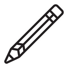 pencil line icon