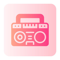 boombox gradient icon