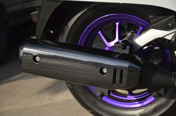 car exhaust pipe