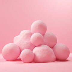 pink pastel background
