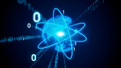 地球とデジタルデータ © metamorworks