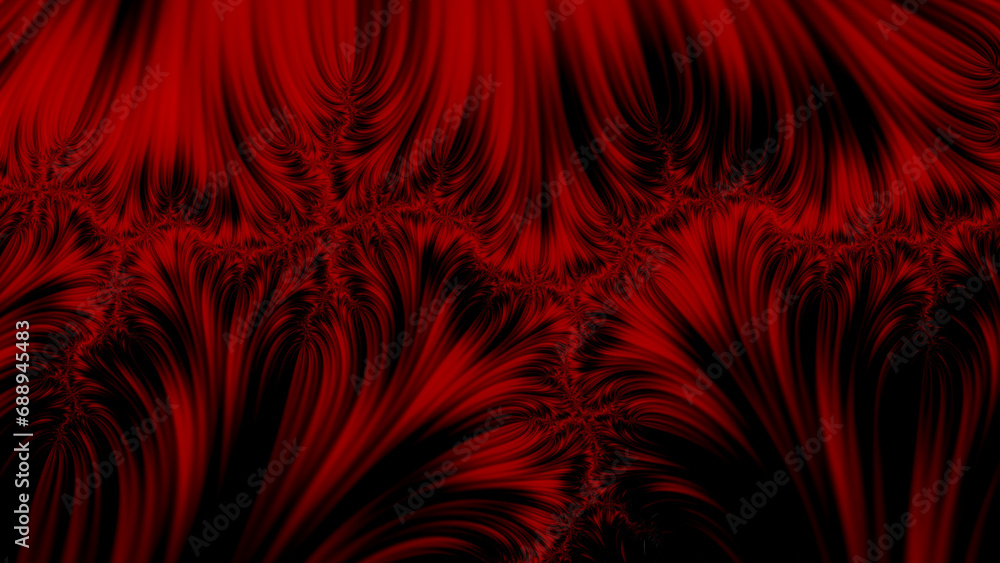 Poster deep red and magenta designs and patterns