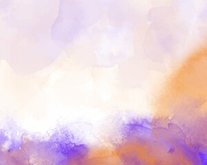 Fototapeta na wymiar Abstract splashed watercolor background. Design for your cover, date, postcard, banner, logo.
