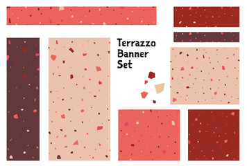 バナーセット_テラゾ柄