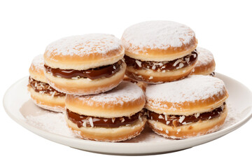 Isolated Alfajores on a transparent background