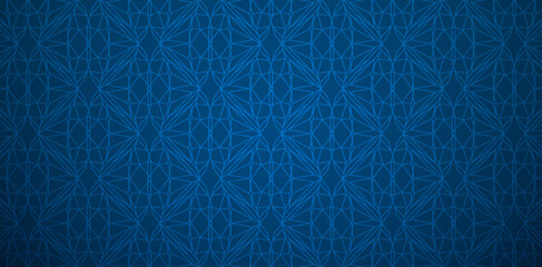 Vector illustration abstract blue backgrounds with lines Seamless geometric patterns for textile wallpaper, books cover, Digital interfaces, prints templates material cards invitation, wrapping papers - obrazy, fototapety, plakaty