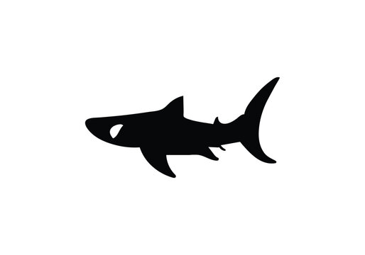Angelshark minimal style icon illustration design